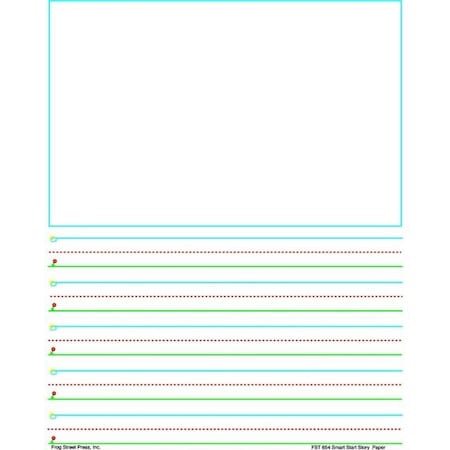Frog Street Press Frog Street Press 1272249 Teacher Created Resources Signature Line Smart Start Story Paper; Pack of 360 1272249